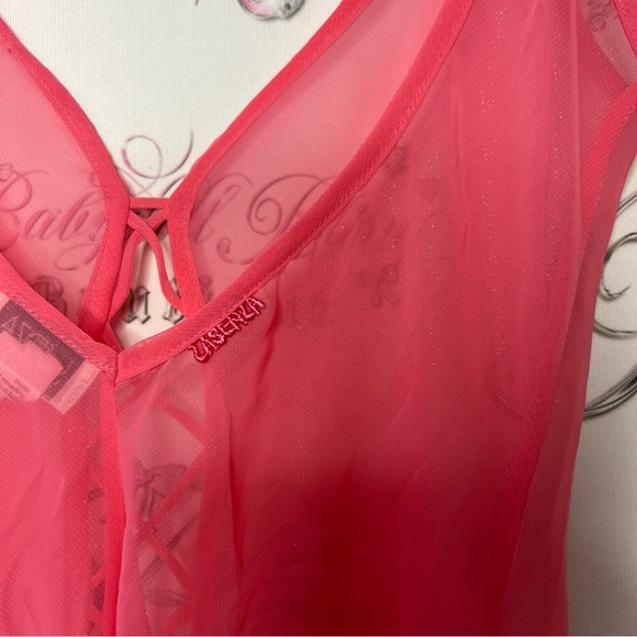 La senza dress sparkly rhinestone jewel lace up ties corset front sexy glitter - Picture 5 of 12